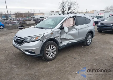 2015 Honda Cr-V Ex-L из США, поврежденный, VIN 5J6RM4H77FL051839